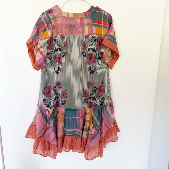 NWT Free People Agnes Mini Dress in Bloom Combo Sz XS - Picture 6 of 6